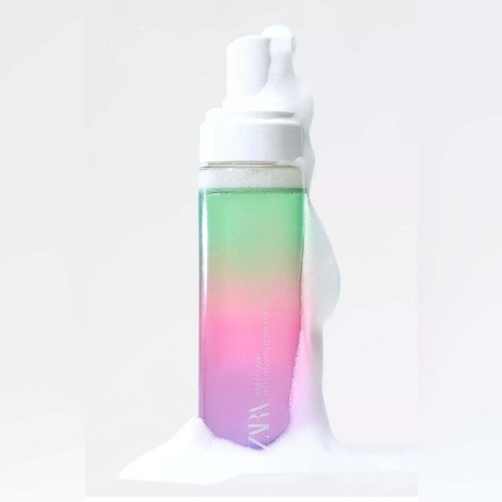 ZARA SELF-TANNING BODY MOUSSE - 80'S SPLASH NIB